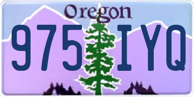 OR license plate 975IYQ