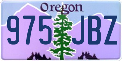 OR license plate 975JBZ