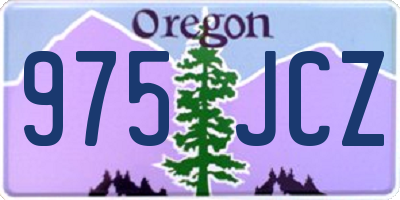 OR license plate 975JCZ