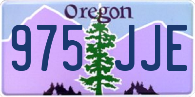 OR license plate 975JJE