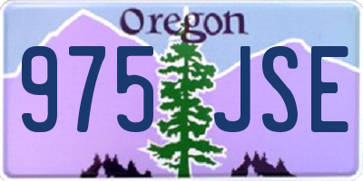 OR license plate 975JSE