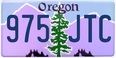 OR license plate 975JTC