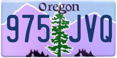 OR license plate 975JVQ