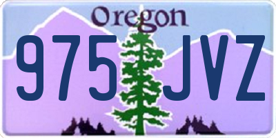 OR license plate 975JVZ