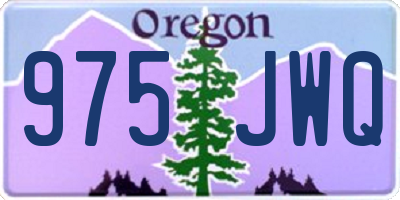 OR license plate 975JWQ