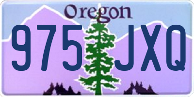 OR license plate 975JXQ
