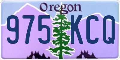 OR license plate 975KCQ