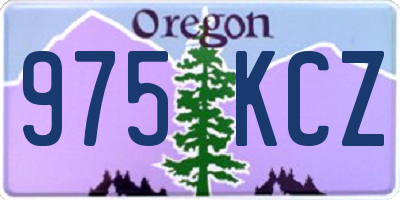 OR license plate 975KCZ