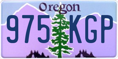 OR license plate 975KGP