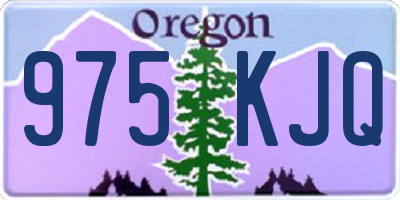 OR license plate 975KJQ