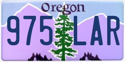 OR license plate 975LAR