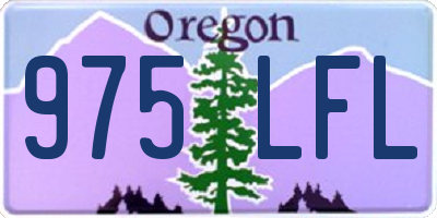 OR license plate 975LFL