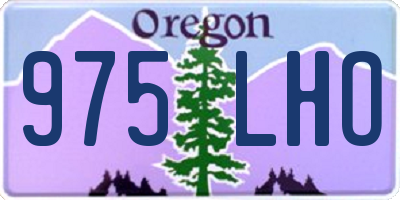 OR license plate 975LHO
