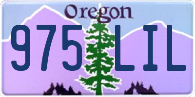 OR license plate 975LIL