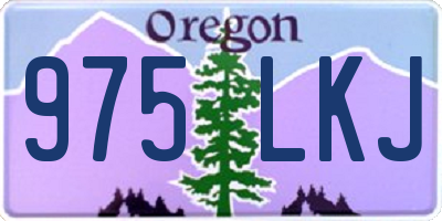 OR license plate 975LKJ