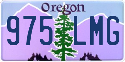 OR license plate 975LMG