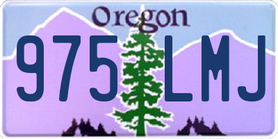 OR license plate 975LMJ