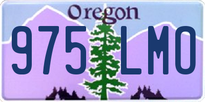 OR license plate 975LMO