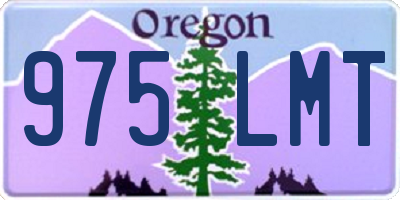 OR license plate 975LMT