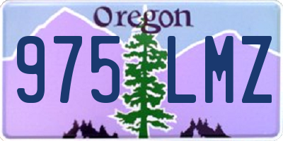 OR license plate 975LMZ