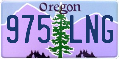 OR license plate 975LNG