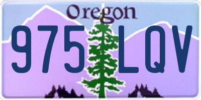 OR license plate 975LQV
