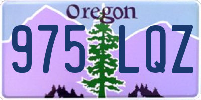 OR license plate 975LQZ
