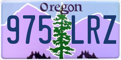 OR license plate 975LRZ