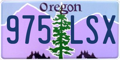 OR license plate 975LSX