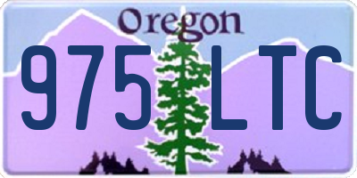 OR license plate 975LTC