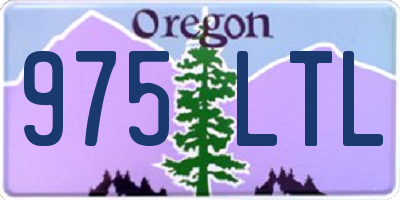 OR license plate 975LTL