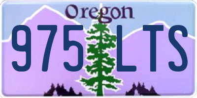 OR license plate 975LTS