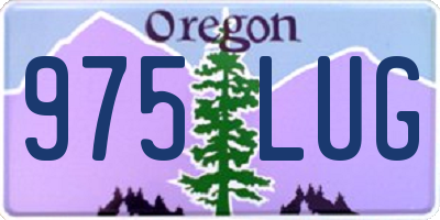 OR license plate 975LUG