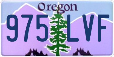 OR license plate 975LVF