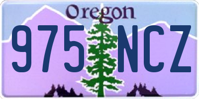OR license plate 975NCZ