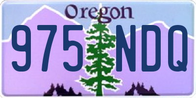 OR license plate 975NDQ