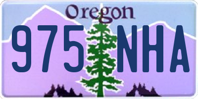 OR license plate 975NHA