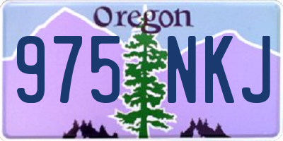 OR license plate 975NKJ