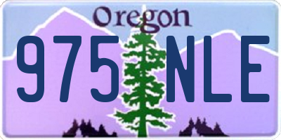 OR license plate 975NLE