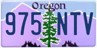 OR license plate 975NTV