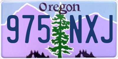 OR license plate 975NXJ