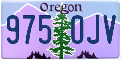 OR license plate 975OJV