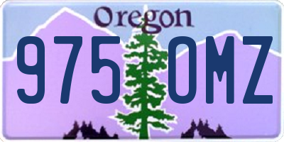 OR license plate 975OMZ