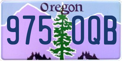 OR license plate 975OQB