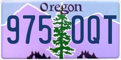OR license plate 975OQT