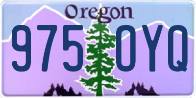 OR license plate 975OYQ