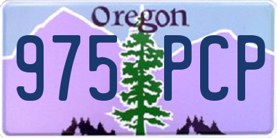 OR license plate 975PCP