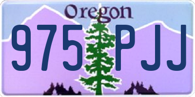 OR license plate 975PJJ