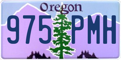 OR license plate 975PMH