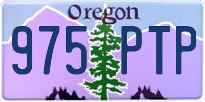 OR license plate 975PTP